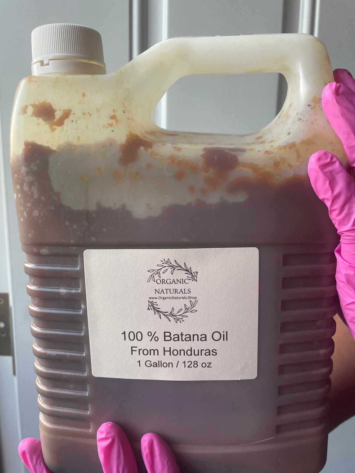 Batana Oil Bulk, Wholesale, 1 Gallon, Pure, Organic, Unfiltered, From Honduras