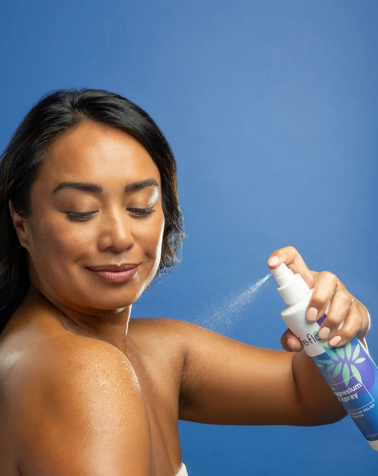 Benefits of using a blend of magnesium oil and MSM for hair, body, and scalp: