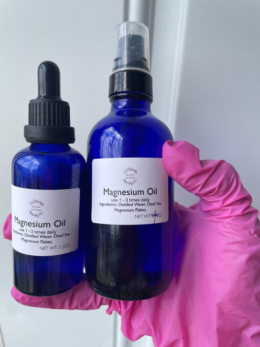Organic Magnesium Oil Spray
